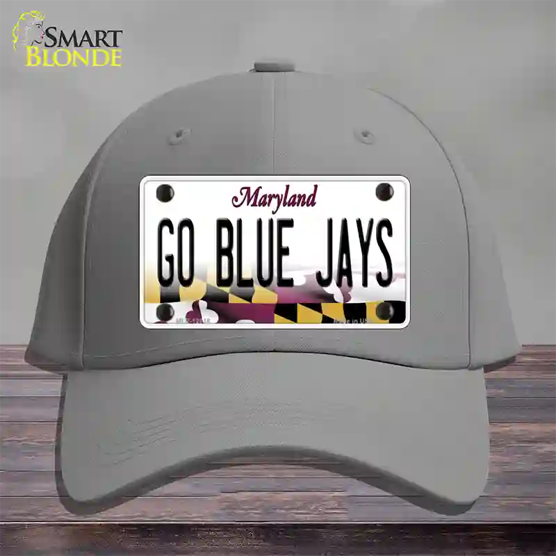 Go Blue Jays Novelty License Plate Hat Cotton / Gray