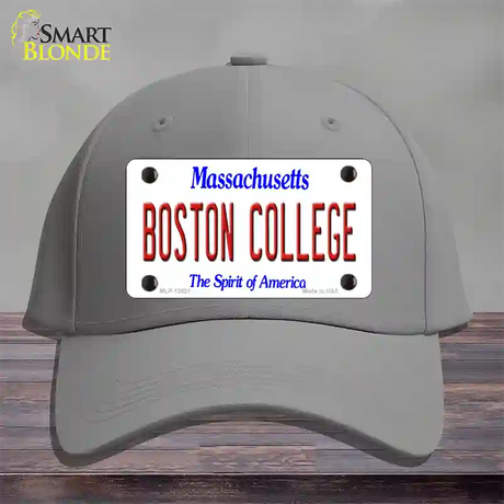 Boston College Novelty License Plate Hat Cotton / Gray