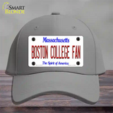 Boston College Fan Novelty License Plate Hat Cotton / Gray