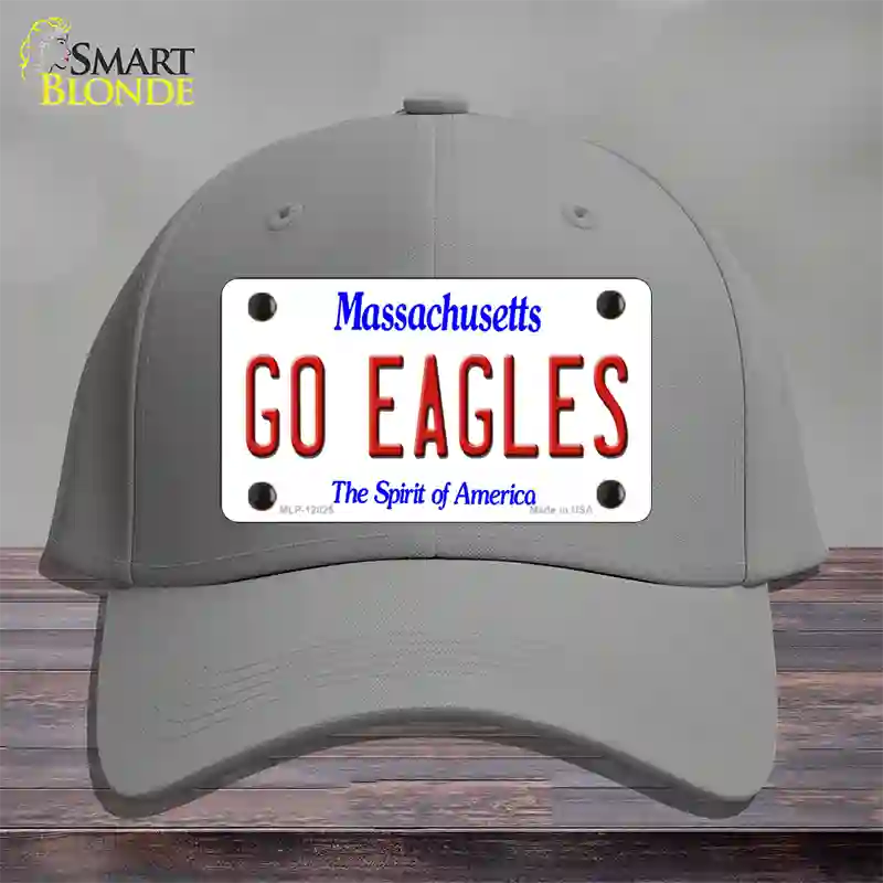 Go Eagles Novelty License Plate Hat Cotton / Gray