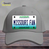 Missouri Fan Novelty License Plate Hat Cotton / Gray