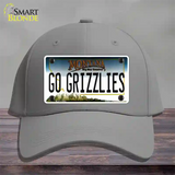 Go Grizzlies Novelty License Plate Hat Cotton / Gray