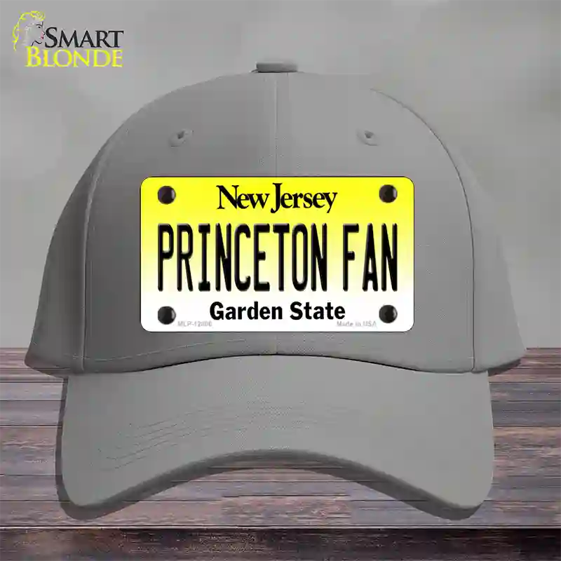 Princeton Fan Novelty License Plate Hat Cotton / Gray