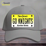 Go Knights New Jersey Novelty License Plate Hat Cotton / Gray