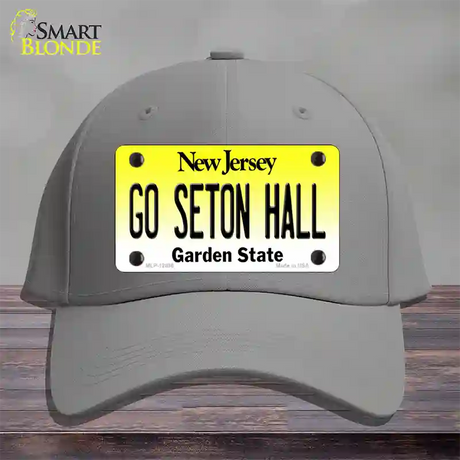 Go Seton Hall Novelty License Plate Hat Cotton / Gray