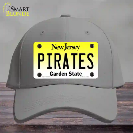 Pirates Novelty License Plate Hat Cotton / Gray