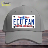 East Carolina Univ Fan Novelty License Plate Hat Cotton / Gray