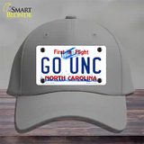 Go Univ North Carolina Novelty License Plate Hat Cotton / Gray