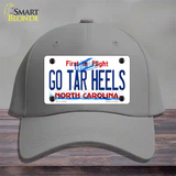 Go Tar Heels Novelty License Plate Hat Cotton / Gray