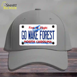 Go Wake Forest Novelty License Plate Hat Cotton / Gray