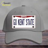 Go Kent State Novelty License Plate Hat Cotton / Gray