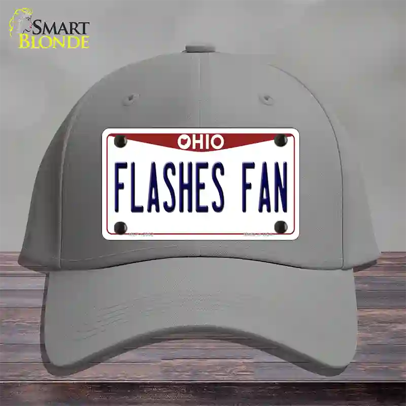 Flashes Fan Novelty License Plate Hat Cotton / Gray