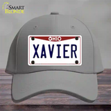 Xavier Novelty License Plate Hat Cotton / Gray