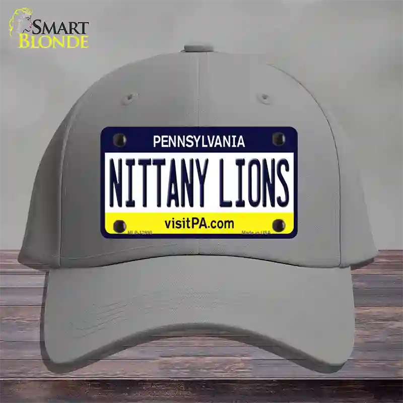 Nittany Lions Novelty License Plate Hat Cotton / Gray