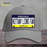 Nittany Lions Fan Novelty License Plate Hat Cotton / Gray