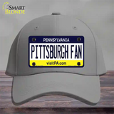 Pittsburgh Fan Novelty License Plate Hat Cotton / Gray