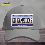 Go Gamecocks Novelty License Plate Hat Cotton / Gray