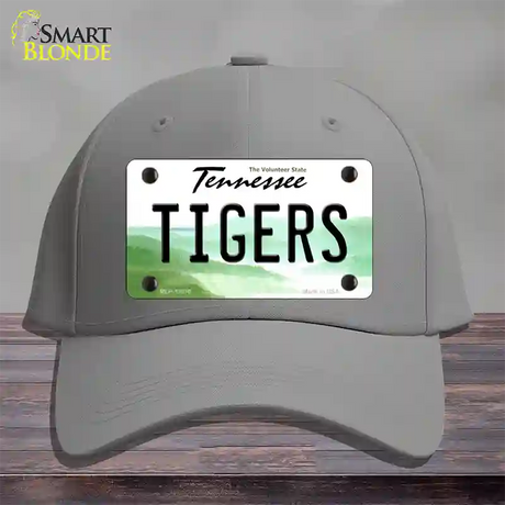 Tiger Tennessees Novelty License Plate Hat Cotton / Gray