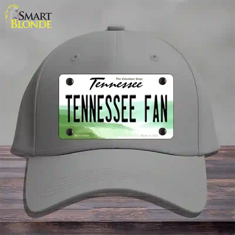 Tennessee Fan Novelty License Plate Hat Cotton / Gray