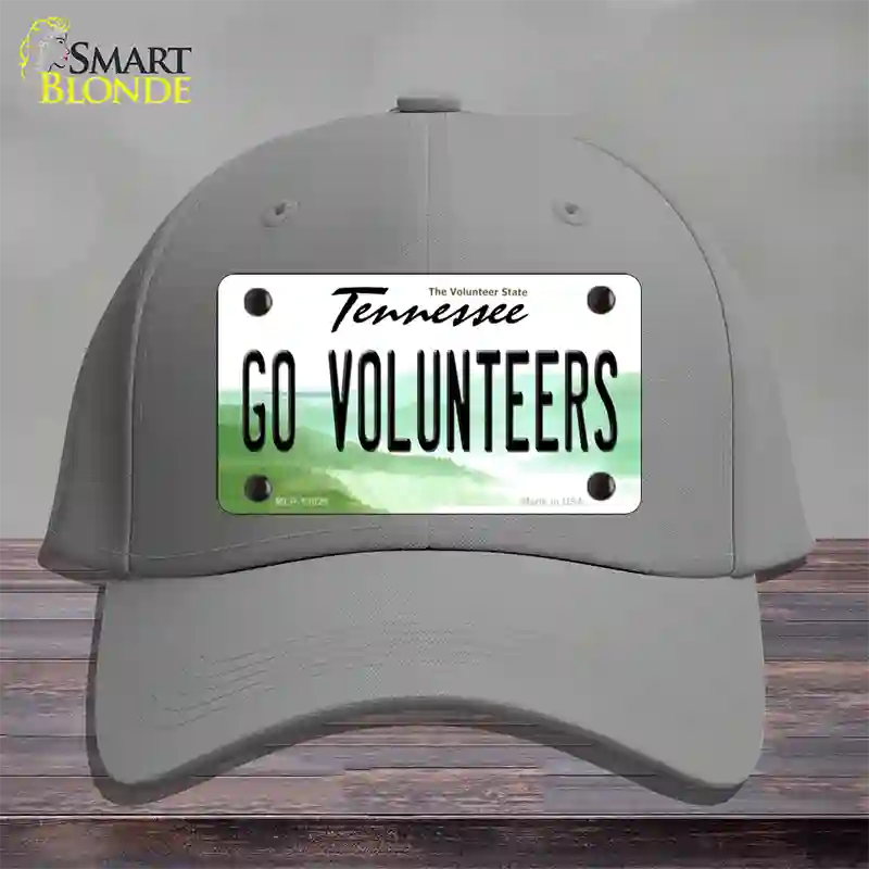 Go Volunteers Novelty License Plate Hat Cotton / Gray