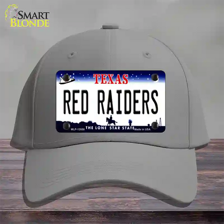 Red Raiders Novelty License Plate Hat Cotton / Gray