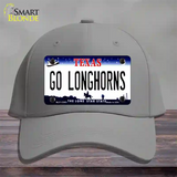 Go Longhorns Novelty License Plate Hat Cotton / Gray