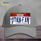 Utah Fan Novelty License Plate Hat Cotton / Gray