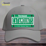 Catamounts Novelty License Plate Hat Cotton / Gray