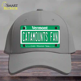 Catamounts Fan Novelty License Plate Hat Cotton / Gray