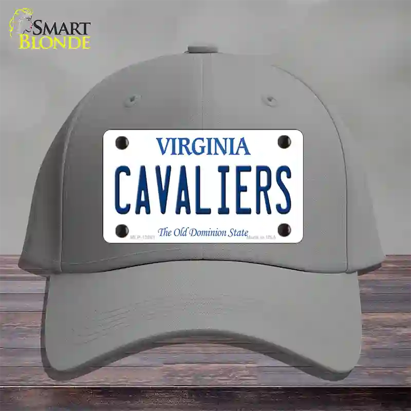 Cavaliers Novelty License Plate Hat Cotton / Gray