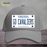 Go Cavaliers Novelty License Plate Hat Cotton / Gray