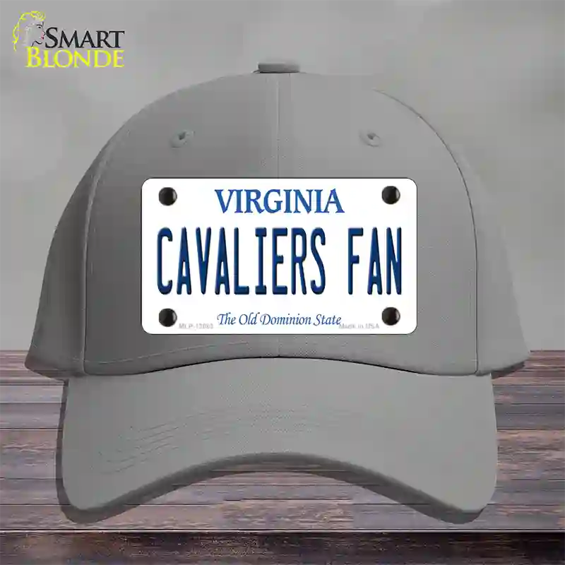 Cavaliers Fan Novelty License Plate Hat Cotton / Gray