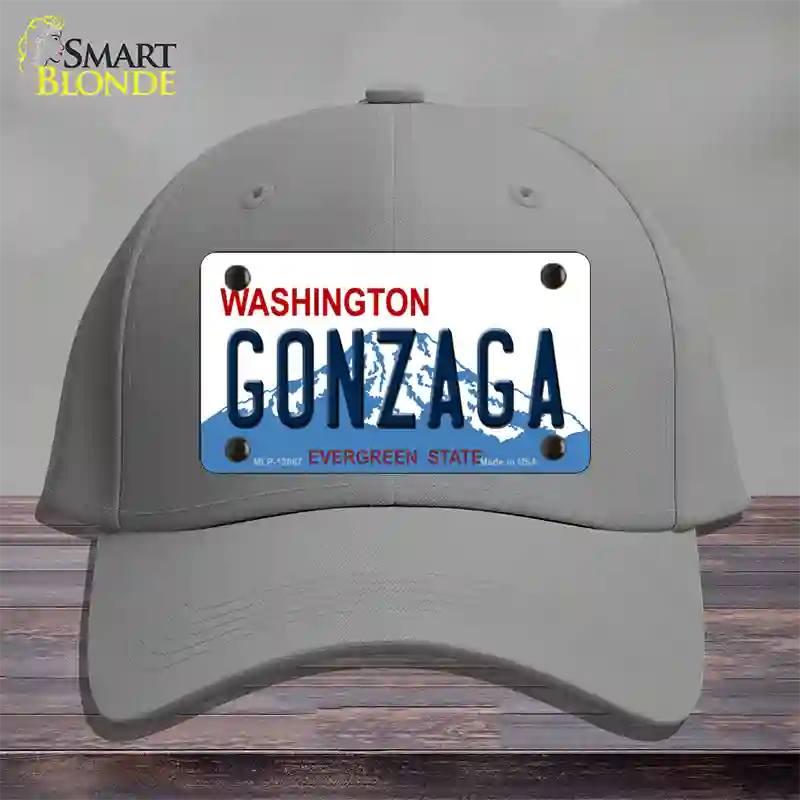 Gonzaga Novelty License Plate Hat Cotton / Gray