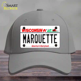 Marquette Novelty License Plate Hat Cotton / Gray