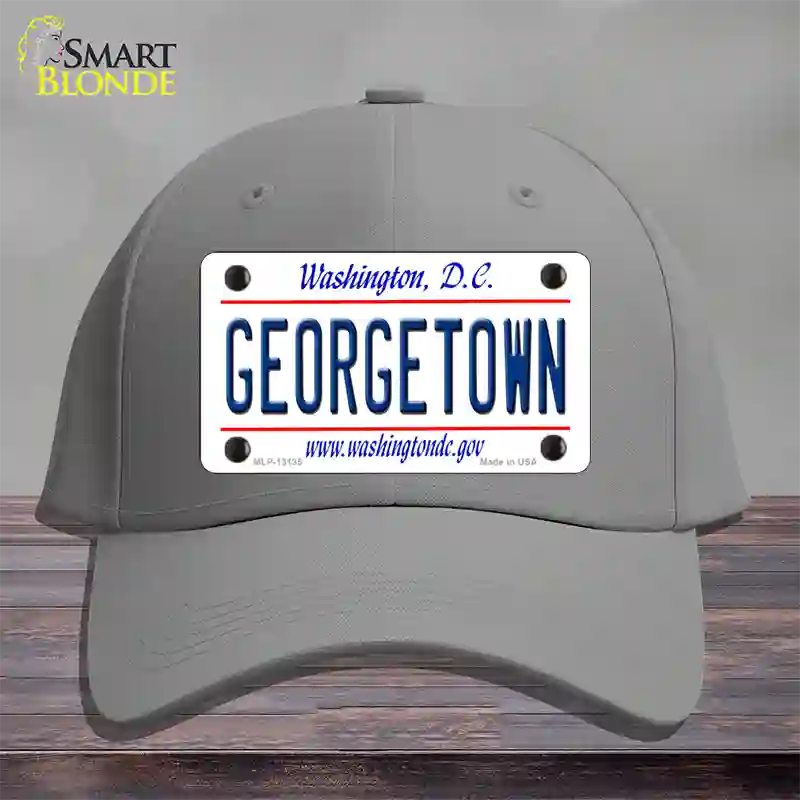 Georgetown Novelty License Plate Hat Cotton / Gray