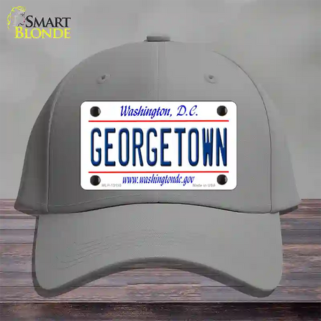 Georgetown Novelty License Plate Hat Cotton / Gray