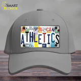 As Strip Art Novelty License Plate Hat Tag Cotton / Gray