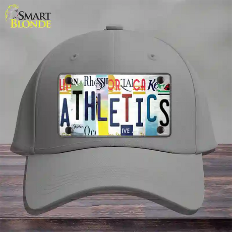 As Strip Art Novelty License Plate Hat Tag Cotton / Gray