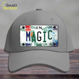 Magic Strip Art Novelty License Plate Hat Tag Cotton / Gray