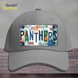 Panthers Hockey Strip Art Novelty License Plate Hat Tag Cotton / Gray