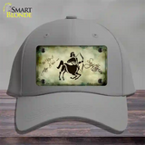 Sagittarius Zodiac Novelty License Plate Hat Cotton / Gray