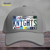 Golden Knights Strip Art Novelty License Plate Hat Tag Cotton / Gray