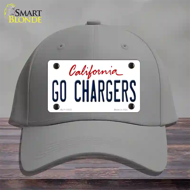 Go Chargers Novelty License Plate Hat Tag Cotton / Gray