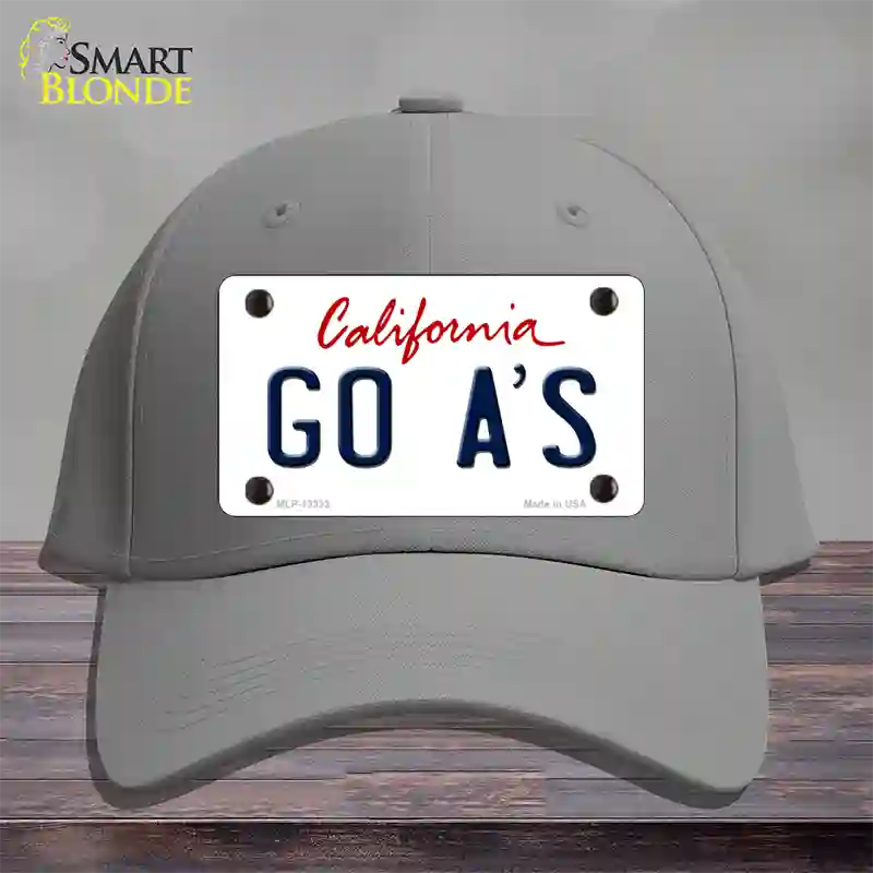 Go Athletics Novelty License Plate Hat Tag Cotton / Gray