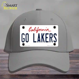 Go Lakers Novelty License Plate Hat Tag Cotton / Gray