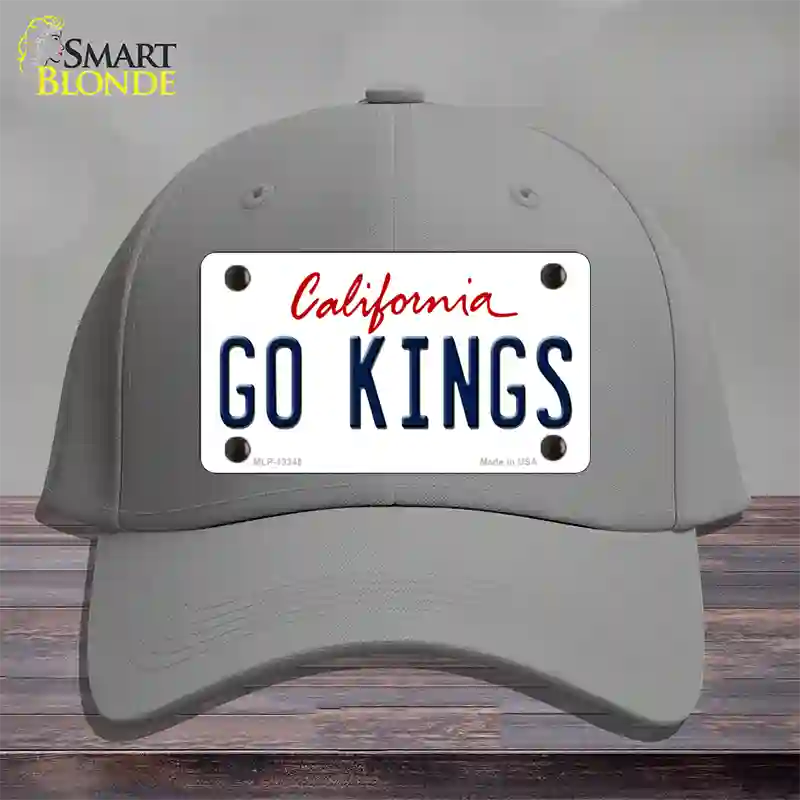 Go Kings Novelty License Plate Hat Tag Cotton / Gray