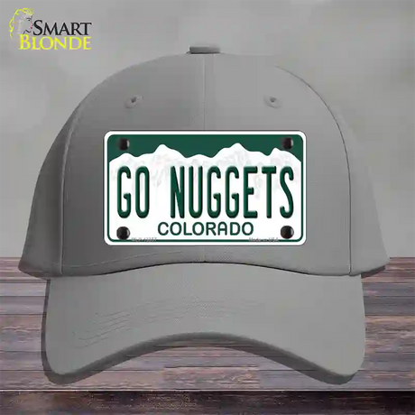 Go Nuggets Novelty License Plate Hat Tag Cotton / Gray