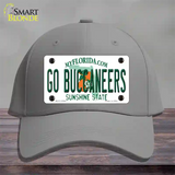 Go Buccaneers Novelty License Plate Hat Tag Cotton / Gray