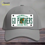 Go Panthers Novelty License Plate Hat Tag Cotton / Gray