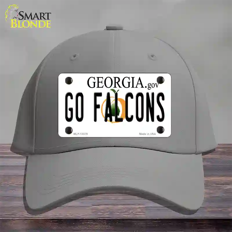 Go Falcons Novelty License Plate Hat Tag Cotton / Gray